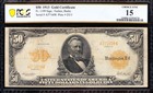 Nice  rare  Bold Choice Fine  1913  50 1199 Teehee-burke Gold Cert   Pcgs 15 