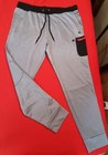 Rbx X-dri Men   s Active Drawstring Pants Black   Gray Size Xl