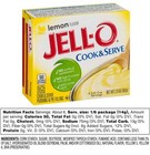 Jell-o Cook   Serve Pudding   Pie Filling Lemon Flavor - 2 9 Oz - Pack Of 6