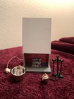 Vintage Lundby Dollhouse Furniture - Fireplace Set Rare