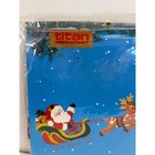 New Titan Needlecraft Felt Wall Hanging Kit 9x24 Santa Sleigh Reindeer Christmas