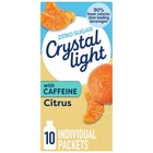 Drink Mix With Caffeine  10 Packets Citrus  0 9 Oz