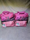 Trader Joe s Mini Insulated Tote Lunch Bag Set Of 4 Pink   Hot Pink New With Tag