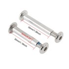 10 Pack Inline Skates Wheel Mounting Screws And Bolts Set Roller Skating    