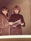 Brian Jones Rolling Stones Late 1960s Candid Snapshot Original Signing Autograph