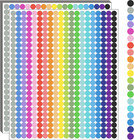 Dot Stickers 10000 Pcs 1 4 Inch Round Color Coding Labels 20 Colors Multipurpose