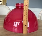 Aladdin Parlor Cased Glass Lamp Shade Fuchsia Dark Pink 11 7 8    Fitter Antique