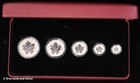 2013 Canada 5 Coin Fractional Set  25th Anniversary Of The Silver Maple Leaf
