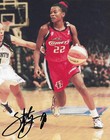 Sheryl Swoopes Signed Houston Comets Basketball 8x10 Photo Coa Proof-autographed