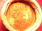 Tails   Tails Obw Bu Lincoln Wheat Penny Roll Year Unknown Old Vintage Wrapper
