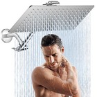 Rain Shower Head  12  Rectangular High Pressure Spary Fixed Showerheads Come 