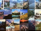 Collaging Collage Lot Of 68 Landscapes Nature Book Single Pages Art Photography