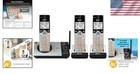 Expandable Dect 6 0 Cordless Phone System With Smart Call Blocker  3 Handsets