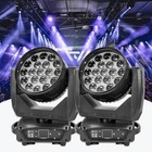 4pcs 19x15w 4in1 Led Wash Zoom Moving Head Light Dmx Rgbw Bar Dj Stage Lights