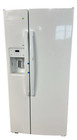 Ge 23 0 Cu  Ft  Side-by-side Refrigerator 33-inch Wide In White