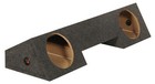 Dual 10  Subwoofer Sub Enclosure Box For 1996-2001 Dodge Xcab