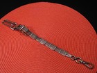 Vintage Wwii N  S  Meyer France Solid Nickel Silver Officers Sword Hanger   