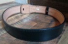 Vtg  Dutyman 1011 Full Grain Black Leather 2  Belt Size 38 Police