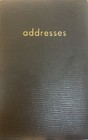Vtgclassic Black Telephone Address Book A-z Index  Names  Numbers And Addresses 