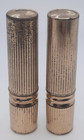 Revlon Lipstick Case Lot Of 2 Lustrous-b Futurama Vintage 1950 s Display Only