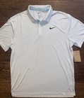 Nike Tour Men s Dri-fit Textured Golf Polo   Men s Large   New  