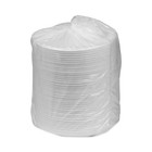 Pactiv Corp  Ytk100090000 1 Compt 9  Laminated Foam Plates - Wht 500 carton  New