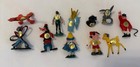 Marx Disneykins Lot Of 12 W  Original Box   Marx Tags  Disney- 1960   s Exc Cond
