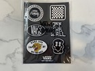 Lot Of Vans Off The Wall Family Flag Patches Plate Frame Fidget Toy Reusable Bag