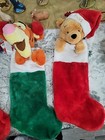 Set Of 5 Winnie The Pooh And Friends Plush Stocking