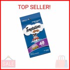 Temptations Classic Crunchy And Soft Cat Treats  Savory Salmon Flavor  48 Oz  Ba