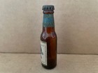Vintage Pabst Blue Ribbon Beer Miniature Brown Amber Glass Bottle  1