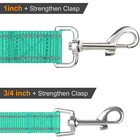 5ft Heavy Duty Reflective Dog Leash With Soft Padded Handle For Safety Training