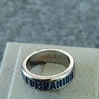 Doctor Who Bbc Companion Ring Size 6 5 Stainless Steel Official Tardis