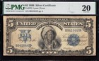 Very Nice Bold   Crisp Vf 1899  5  indian Chief  Silver Certificate Pmg 20  6445