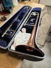 1972 Vtg Conn Trombone Coprion Copper Bell R09399 Case Needs Repair