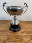 Antique Silver Plate Large Trophy