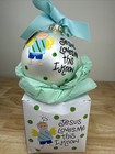 Jesus Loves Me Ornament Coton Colors Christmas Religious Hallmark