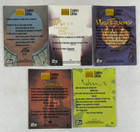 Skybox Master Series Creators Edition  skybox 1995  Complete Foil Chase Card Set