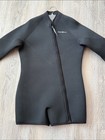 Men   s 5mm Step In Neoprene Neosport Long Sleeve Shorts Zip Up Wetsuit Top Xxl