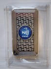 5 Oz Mint D Silver Bar With Scan Nfc  999 Fine Silver