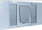 Cat Window Insert Sash Window Chubby Kat Flap Door Large Adjustable Ideal New