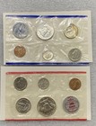 1962 Us Mint Set Uncirculated 10 Coin Set P d Ogp 90  Silver Franklin