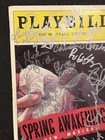 Spring Awakening Broadway Playbill With Various Cast Signed - Lea Michele  Groff