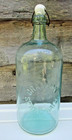 Antique Gramatan Spring Water Bronxville Ny Blob Top Bottle Aqua Blue 1887-1916