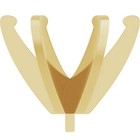 14k Solid Gold 6 Prong Low Peg Head Setting For Round Cut Standard Design Usa