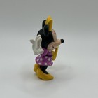 Vintage Disney Minnie Mouse  In Pink Dress Pvc Figure 2 3 4  In