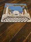 Handmade Vintage Greek Tile  Balcony Outdoor Scene Of Greece Calming Serene 6x6