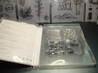 Stampin  Up  Playful Backgrounds Photopolymer Clear Cling Stamp Set 4
