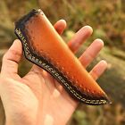 Handmade Leather Knife Sheath Fix Blade Knife Belt Loop Sheath Belt Sheath Edc