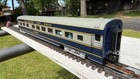 K-line K4600-09-01 21  Aluminum Baltimore   Ohio Observation Car - No Box-tested